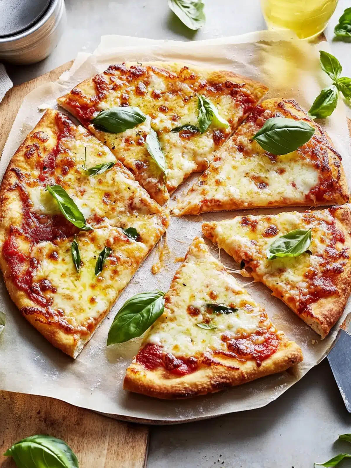 Lactose Free Margherita Pizza