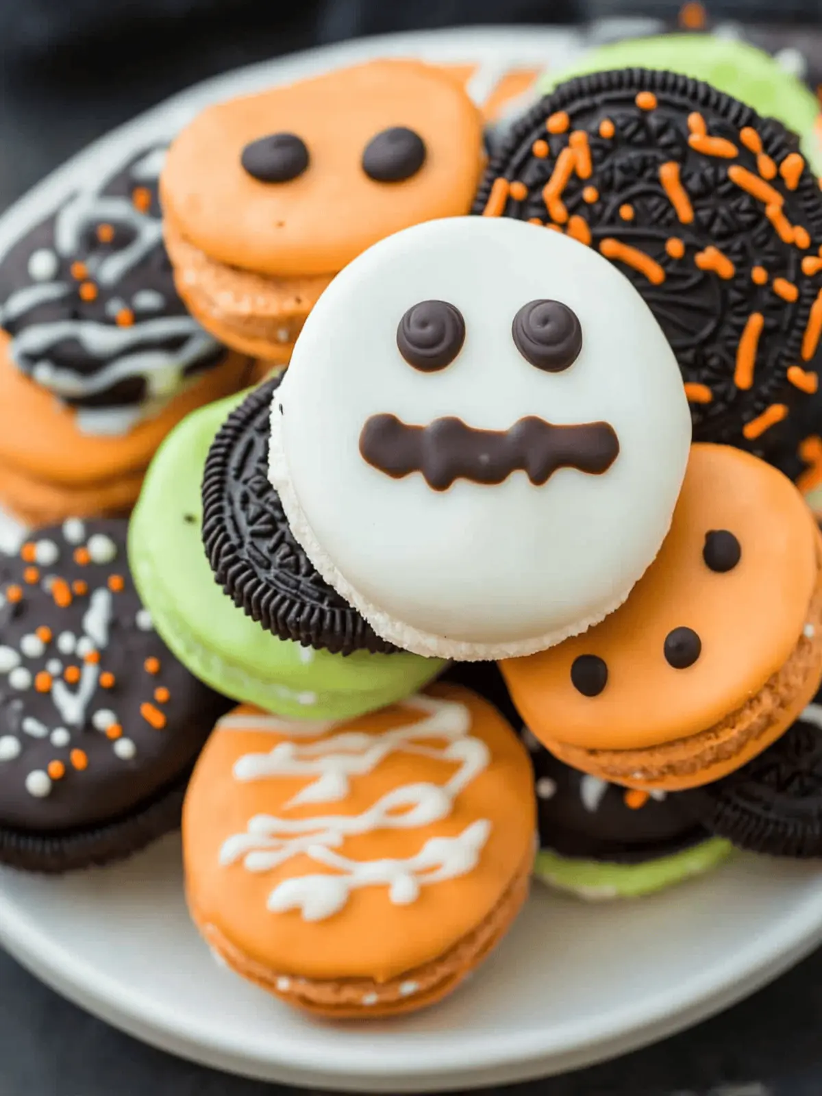 Easy Spooky Chocolate Covered Halloween Dipped Oreos