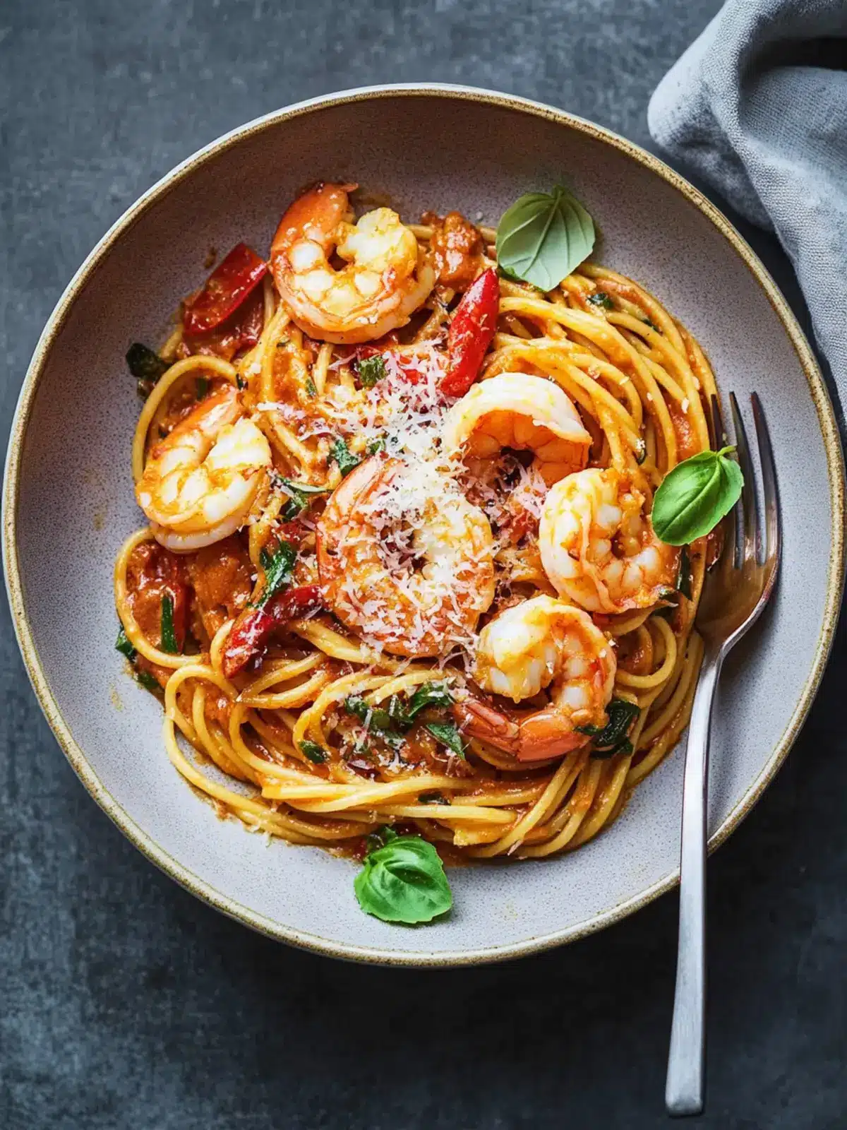 Marry Me Red Curry Prawn Pasta