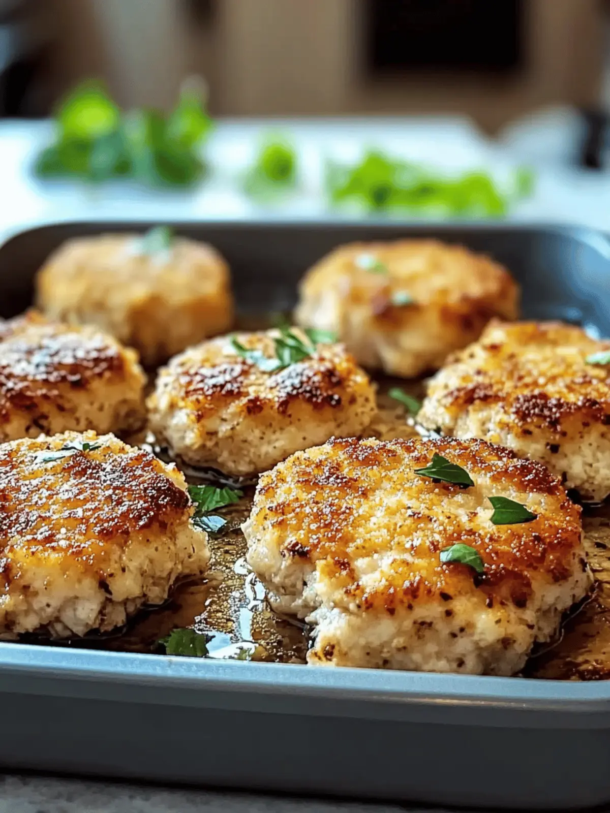 Golden Baked Chicken Rissoles: A Comforting Classic Reimagined 3 Golden Baked Chicken Rissoles: A Comforting Classic