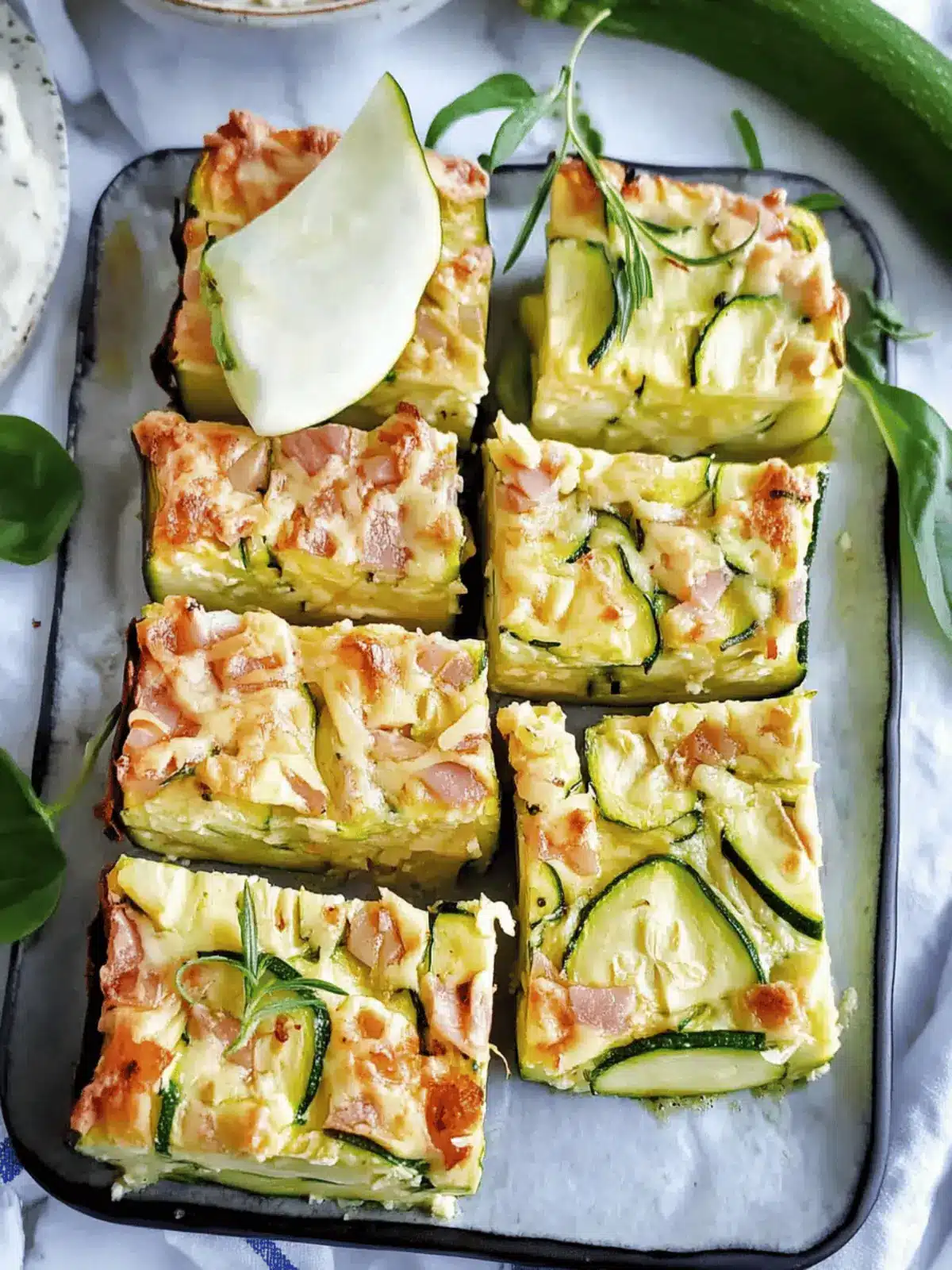 Savory Zucchini Slice: Easy, Healthy, and Family-Approved 2 Savory Zucchini Slice: Easy, Healthy, and Family-Approved
