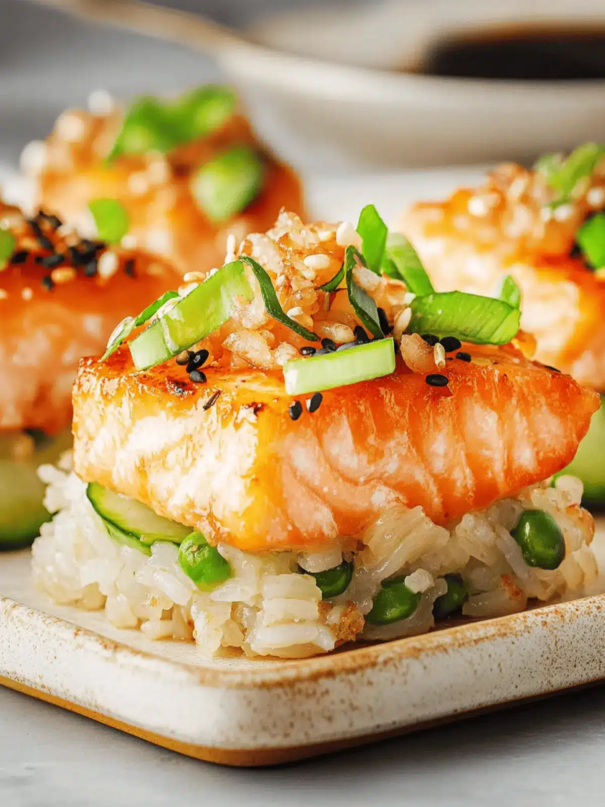 Crispy Rice Salmon Bites That Will Wow Your Taste Buds 2 Crispy Rice Salmon