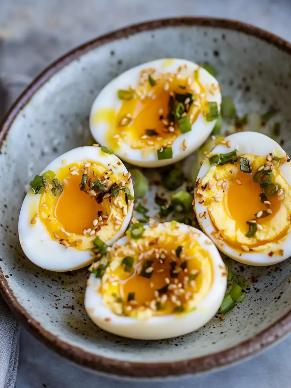 Ginger Soy Marinated Eggs