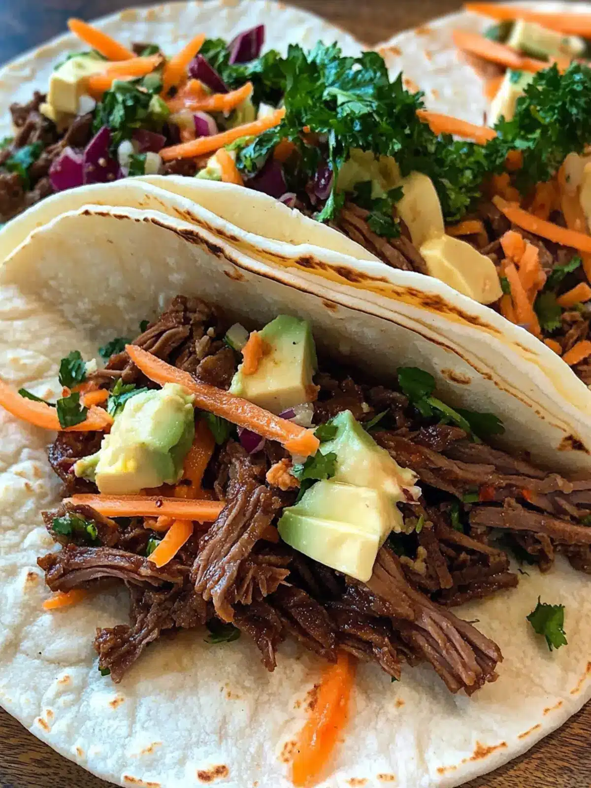 Simple Slow-Cooked Korean Beef Soft Tacos for Taco Night Bliss 4 Simple Slow-Cooked Korean Beef Soft Tacos
