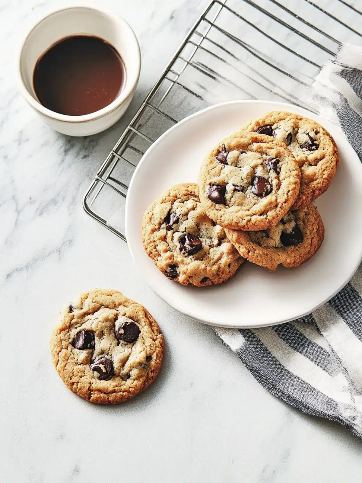 Soft Chocolate Chip Cookies Made with Whole Grain Goodness 2 Soft Chocolate Chip Cookies