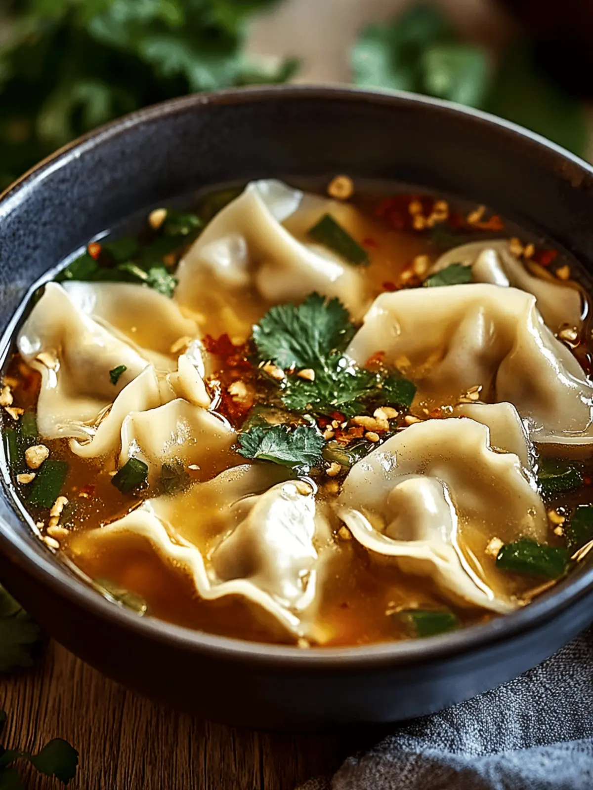 Savory Thai Potsticker Soup: A Cozy Comfort in Every Bite 2 Thai Potsticker Soup