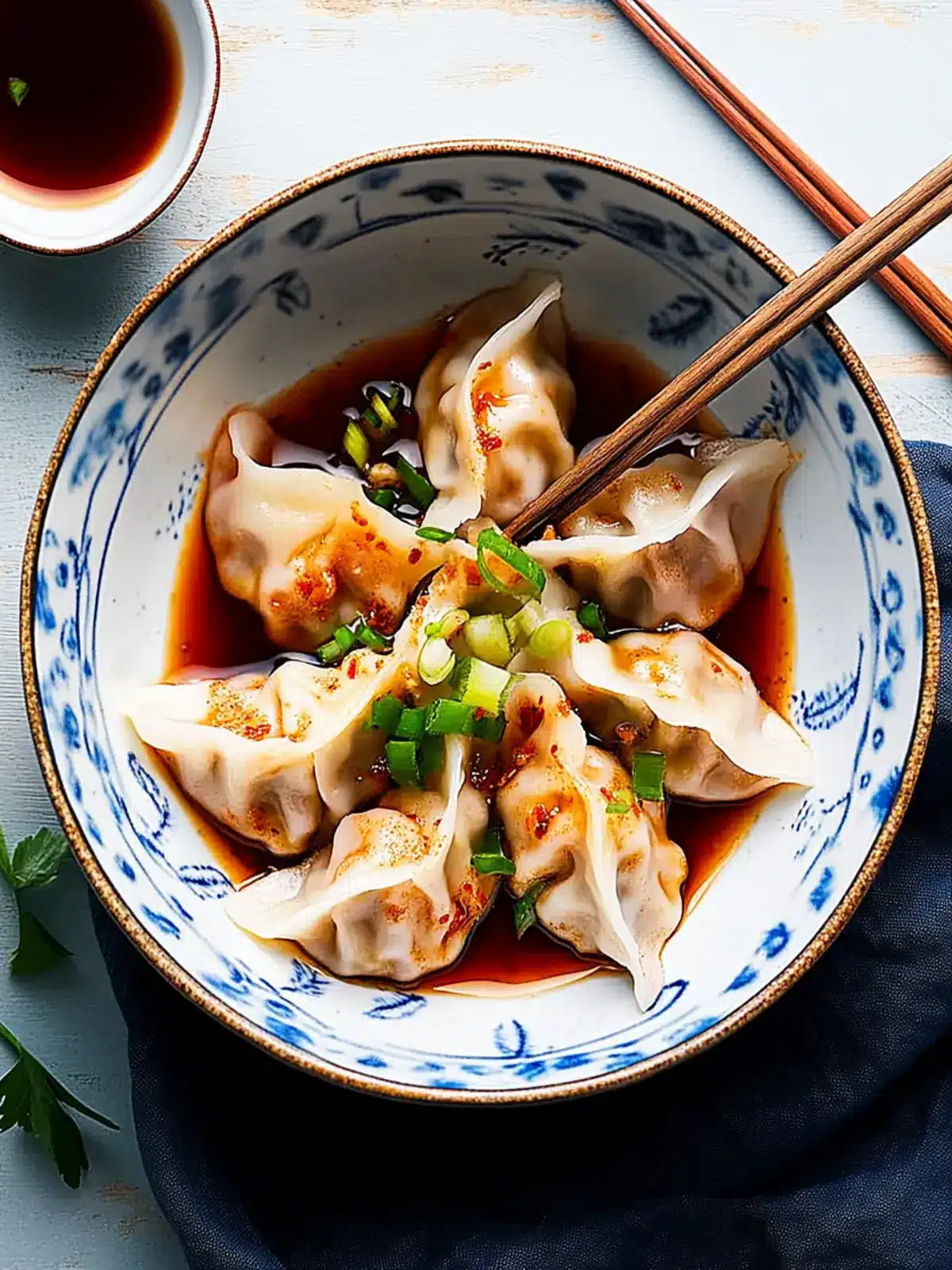 Prawn Dumplings In Red Oil