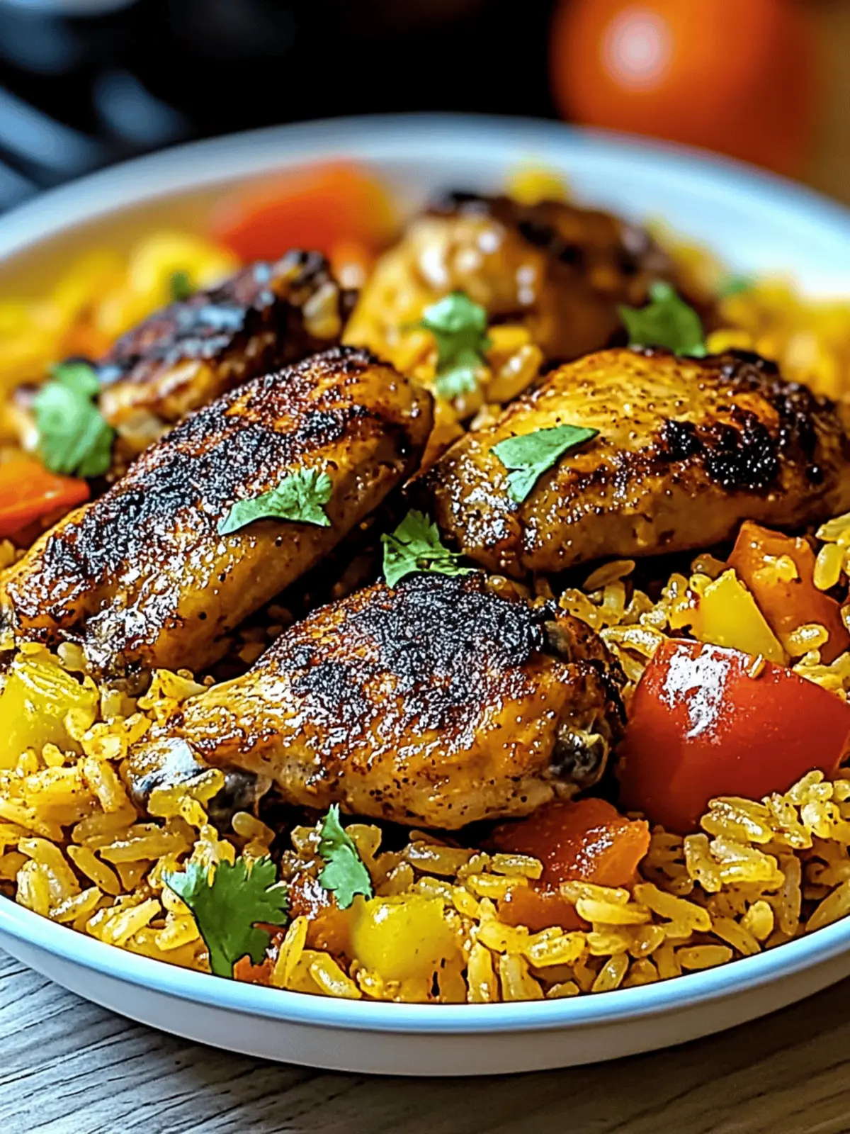 Savory Caribbean Chicken and Rice in Just One Pan! 3 Caribbean Chicken and Rice