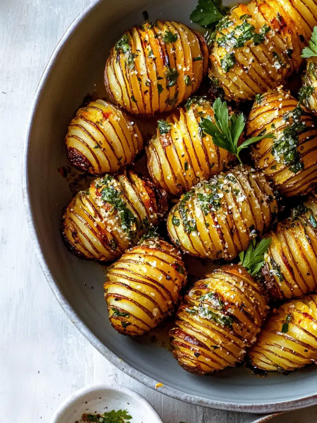 Roast Herb, Chilli and Orange Butter Hasselback Potatoes Delight 2 Roast Herb, Chilli and Orange Butter Hasselback Potatoes