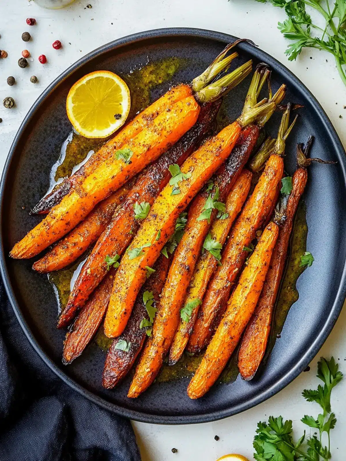Curry Roasted Carrots