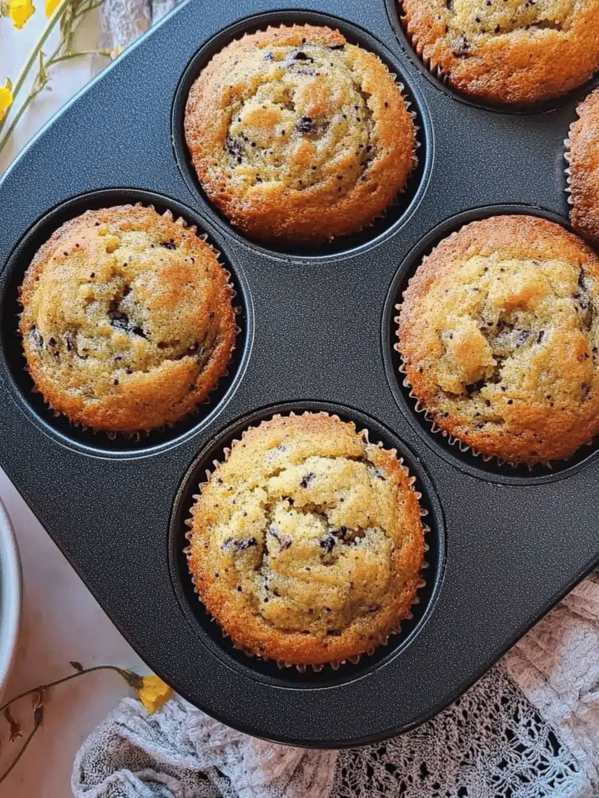 Ripe Plantain Muffins | nenthra pazham muffins