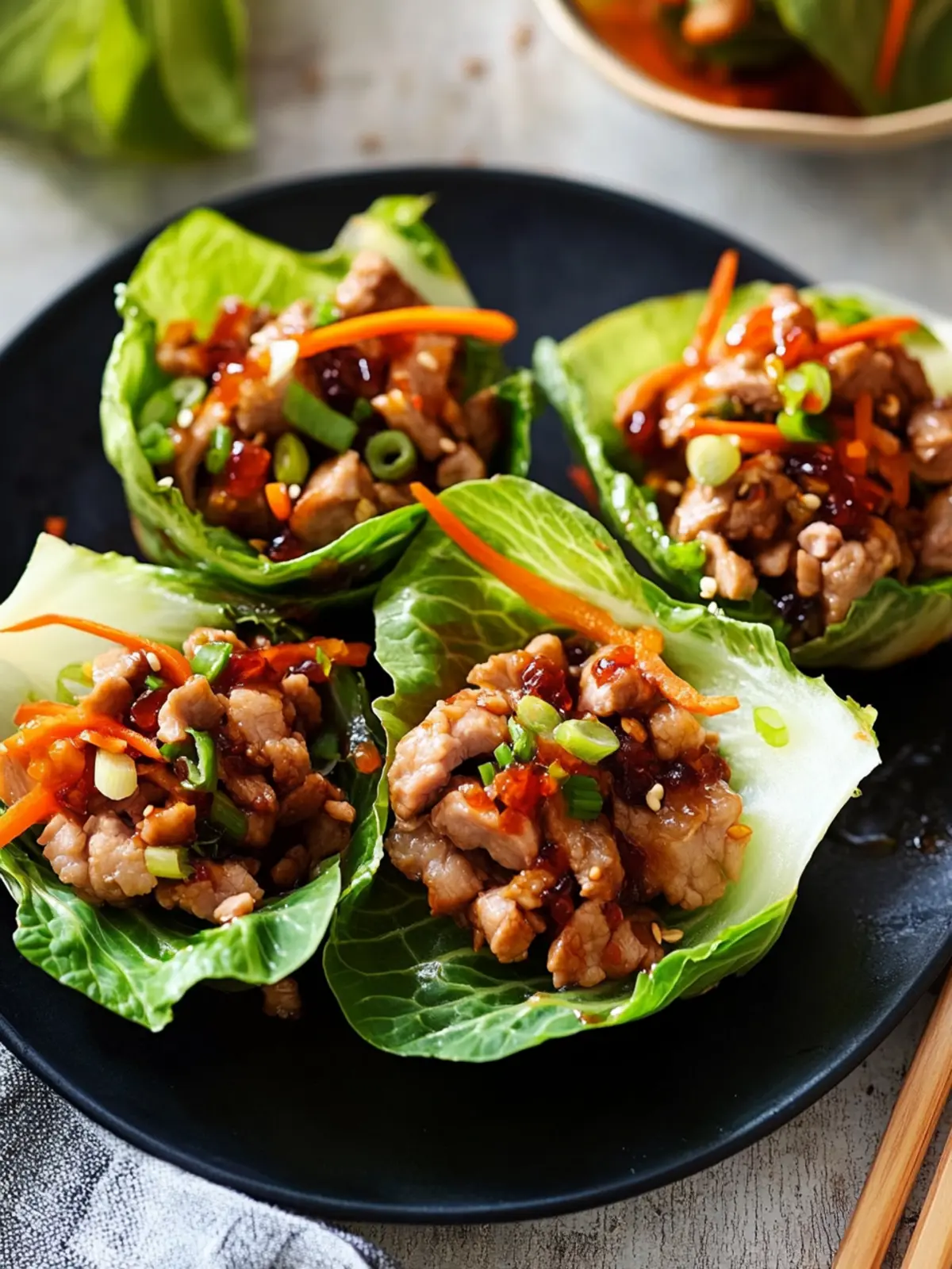 Savory Pork San Choy Bow: Quick Lettuce Wrap Delight 2 Pork San Choy Bow