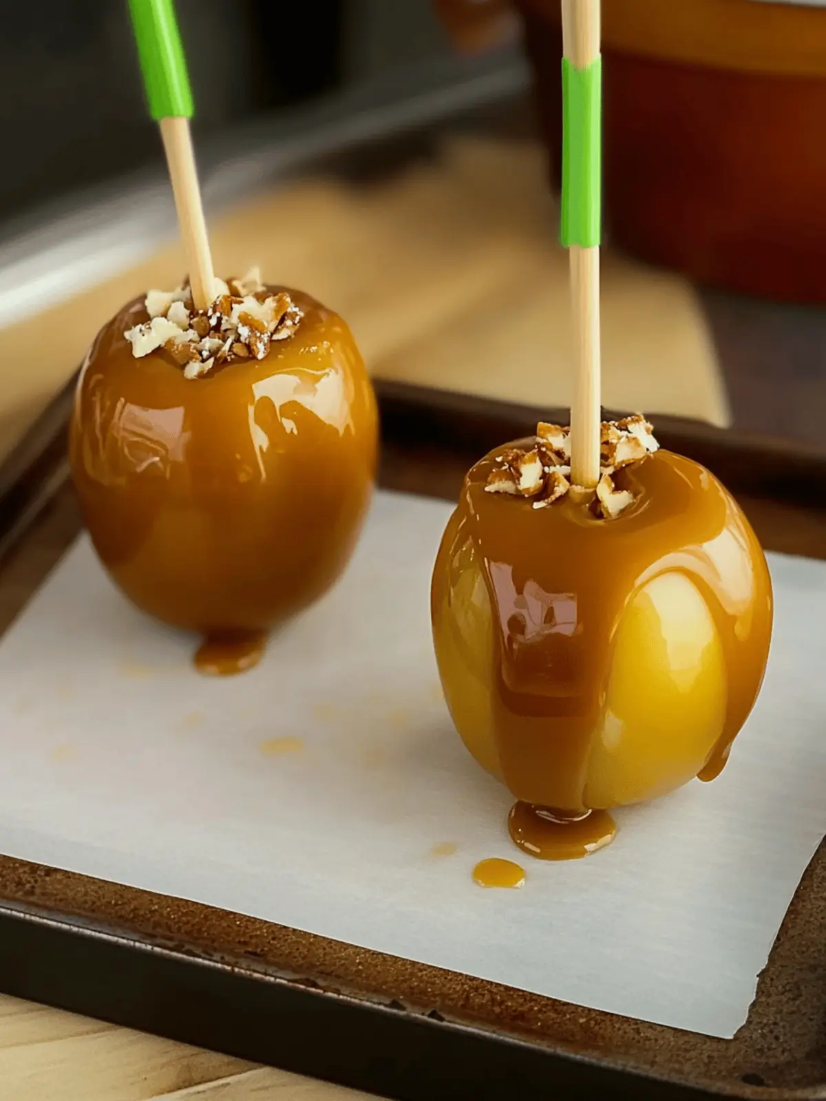 Homemade Caramel Candy Apples