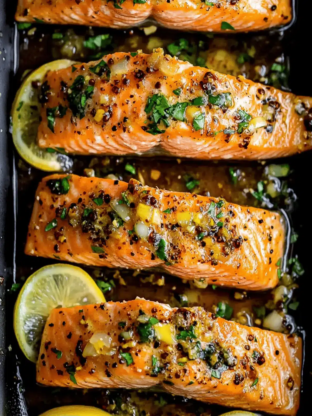 Honey Garlic Butter Baked Salmon: Your Go-To Quick Dinner Star 2 Honey Garlic Butter Baked Salmon