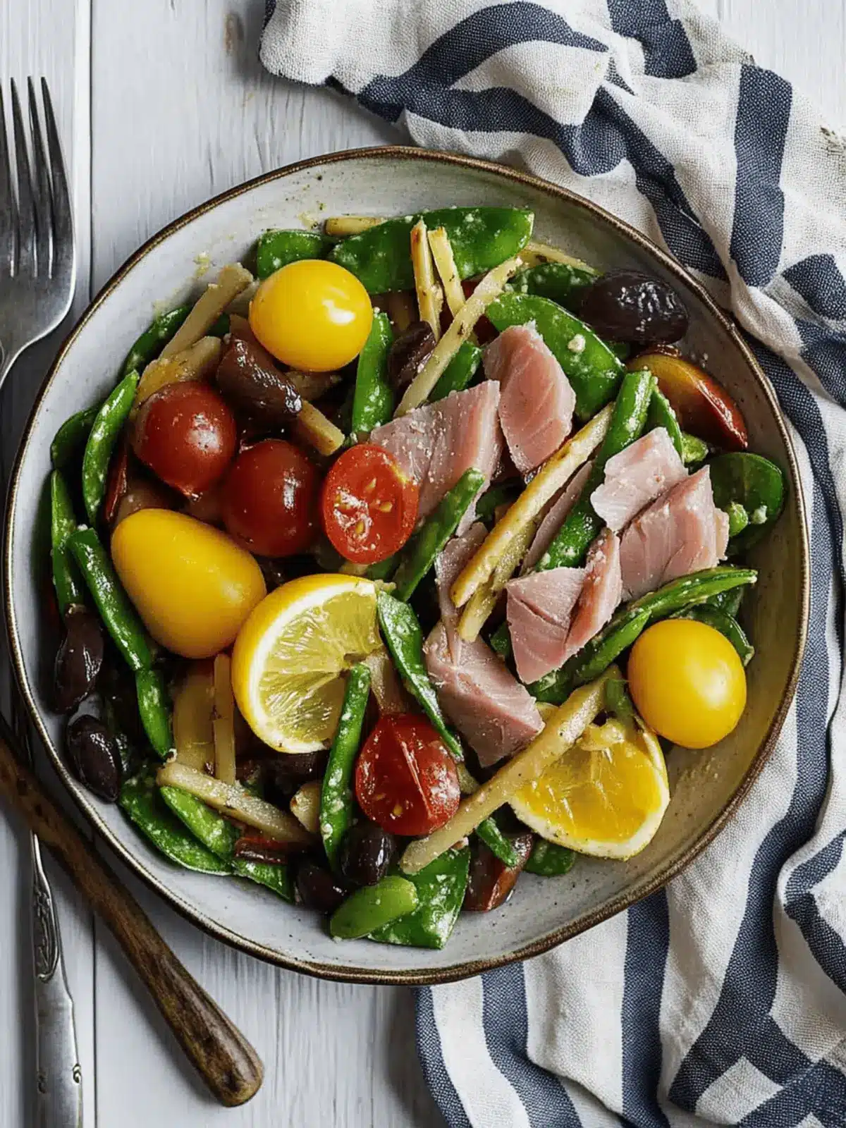 Savor Salade NiÃ§oise With Fresh Tuna: A Healthy Delight