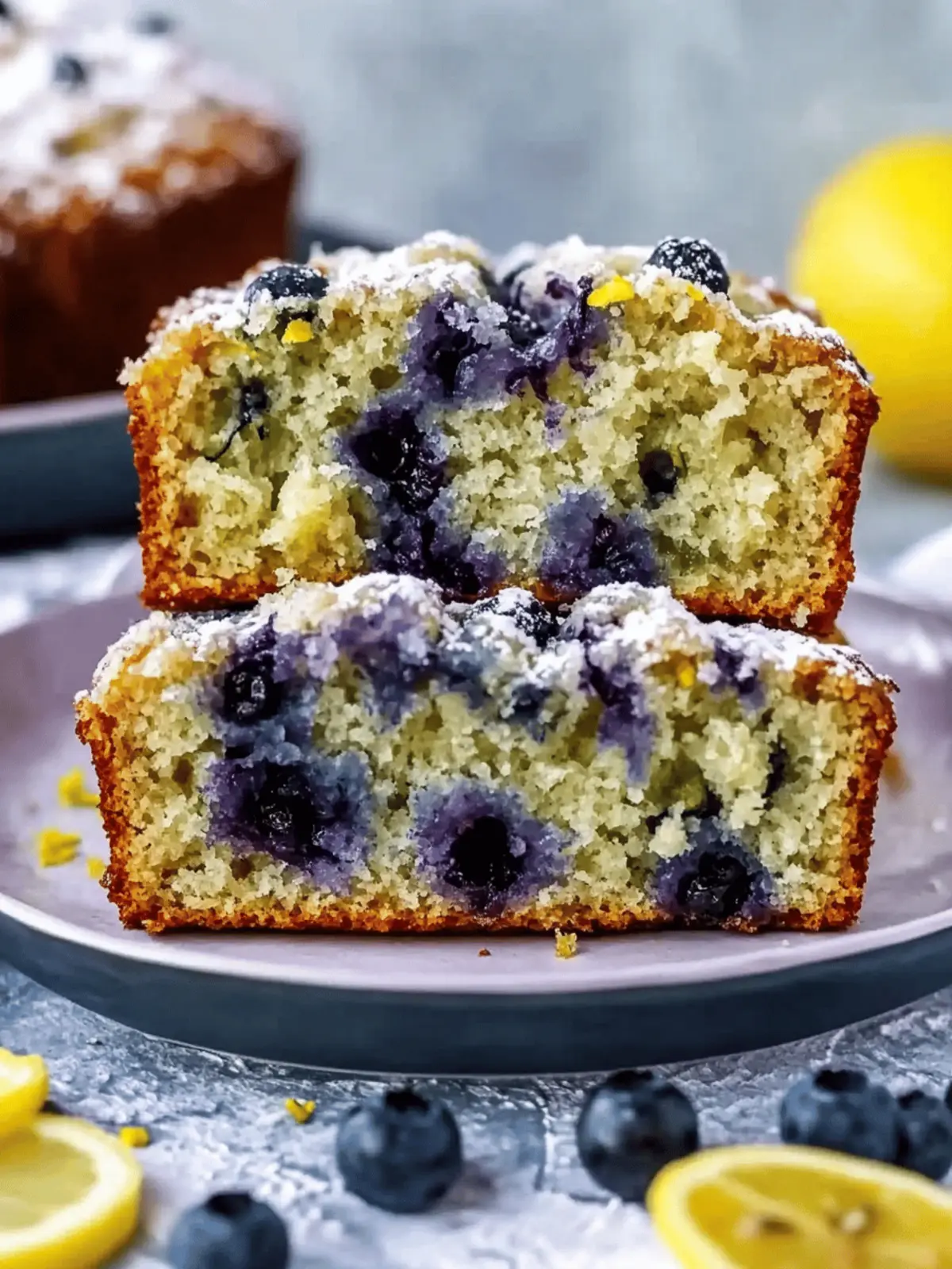 Lemon Blueberry Zucchini Bread for a Moist, Healthy Snack 4 Lemon Blueberry Zucchini Bread