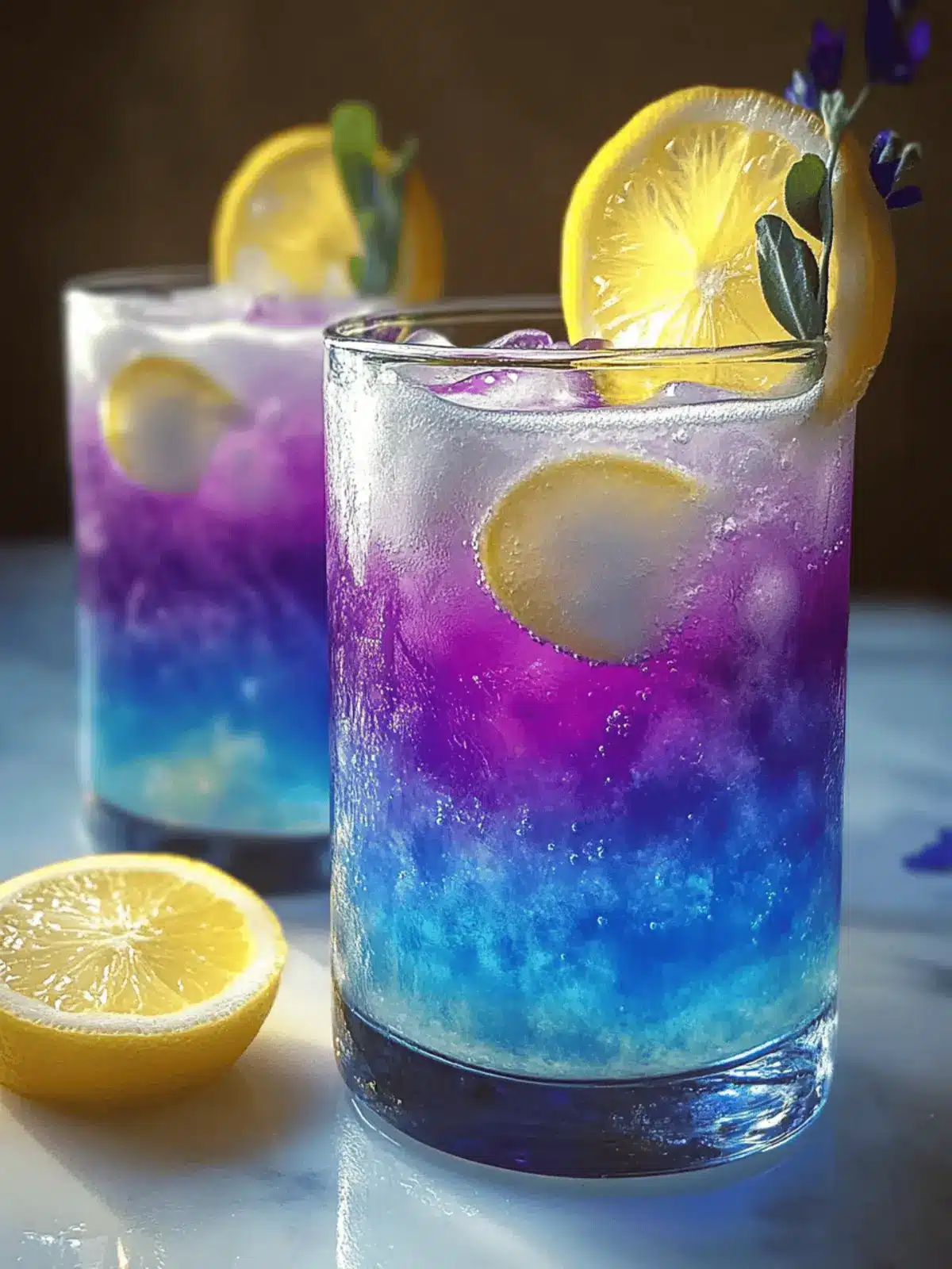 Simple Color-Changing Magic Lemonade
