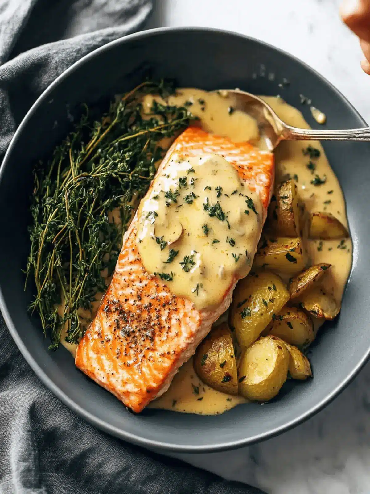 Baked Salmon with Amazing Lemon Sauce for a Perfect Dinner 4 Baked Salmon with Amazing Lemon Sauce