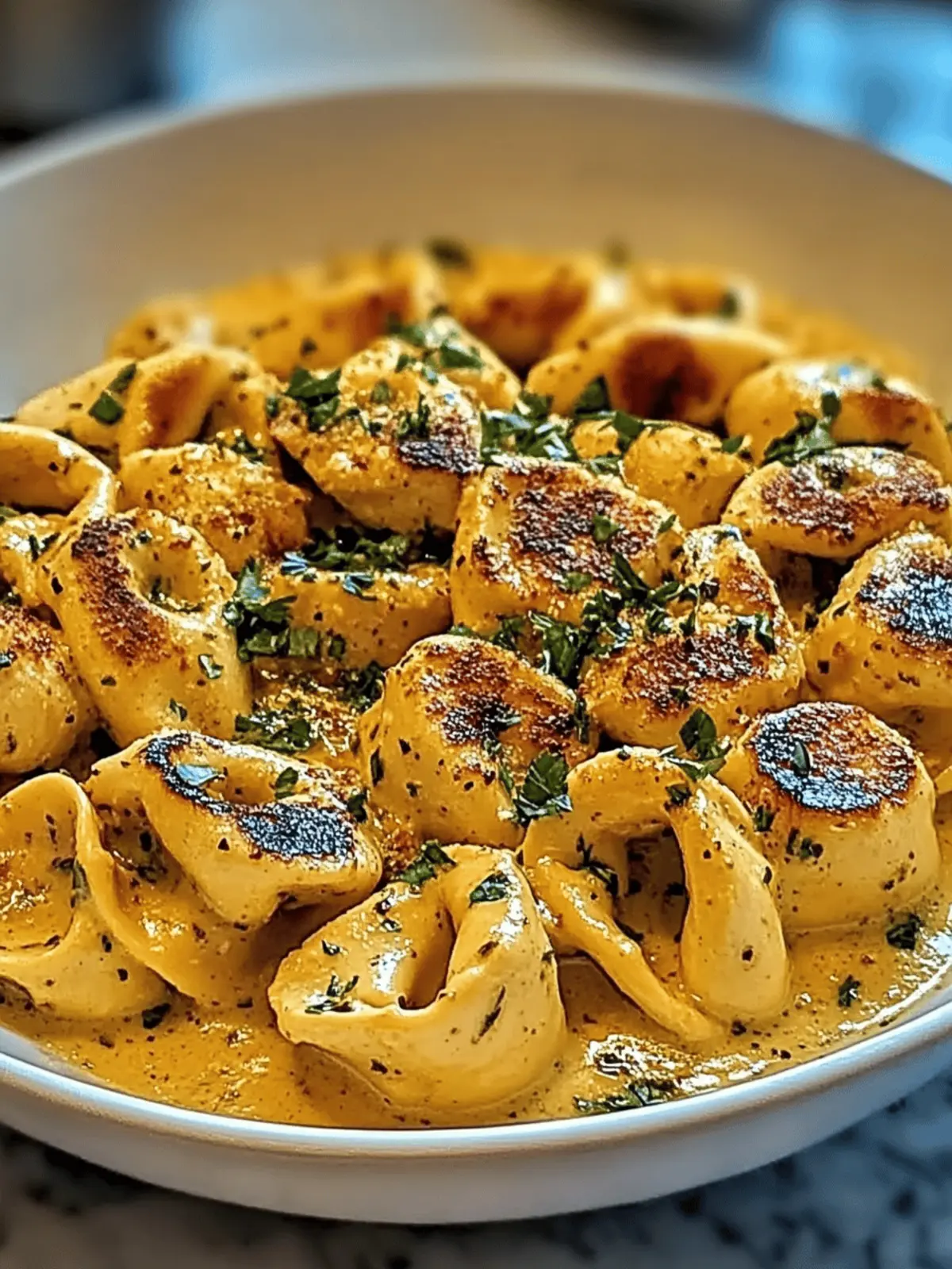 Delicious Cajun Chicken Tortellini with Garlic Sauce in 30 Minutes 4 Delicious Cajun Chicken Tortellini with Garlic Sauce in 30 Minutes