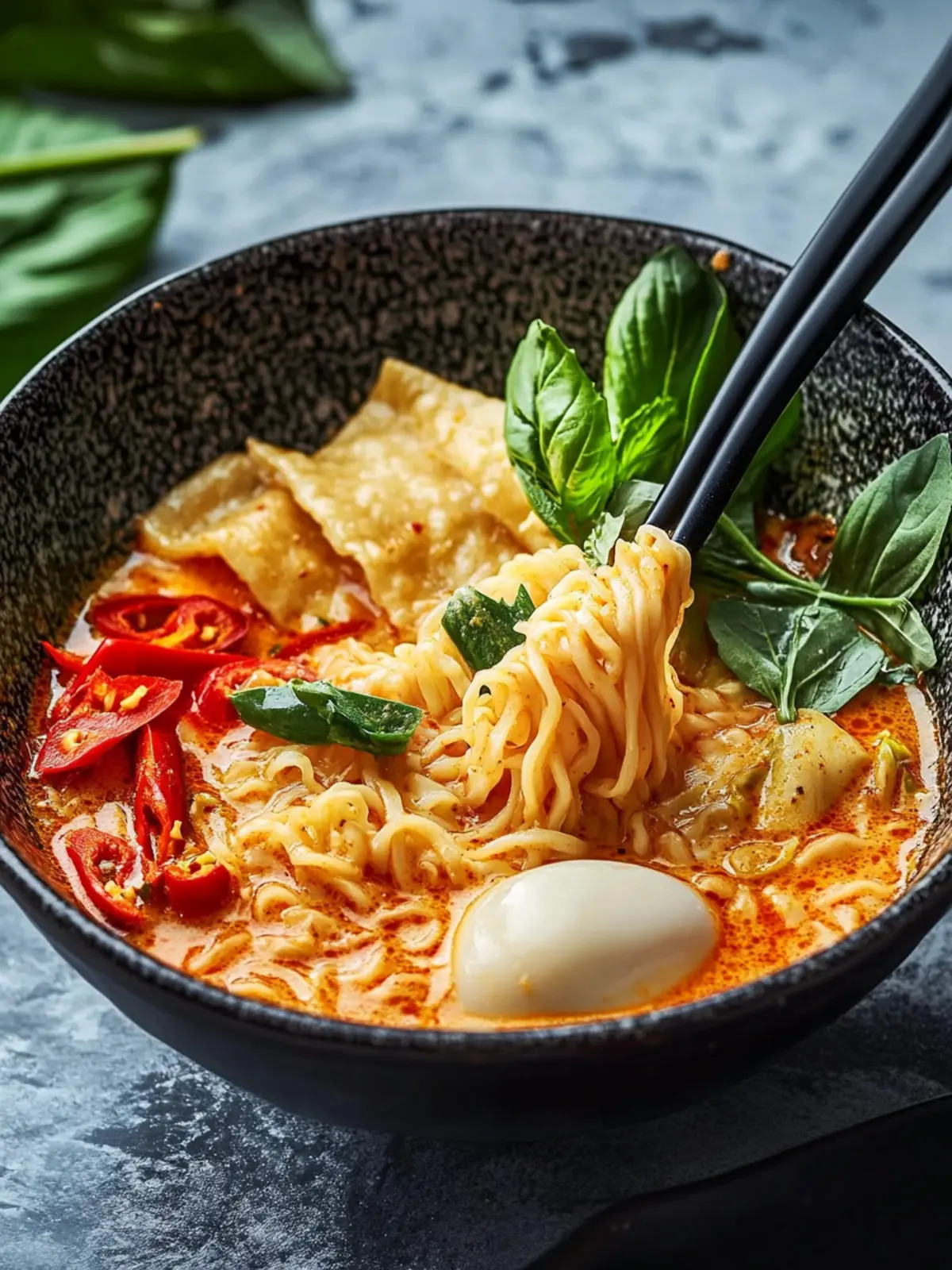 Quick Thai Red Curry Ramen: Cozy Comfort in 20 Minutes 2 Thai Red Curry Ramen