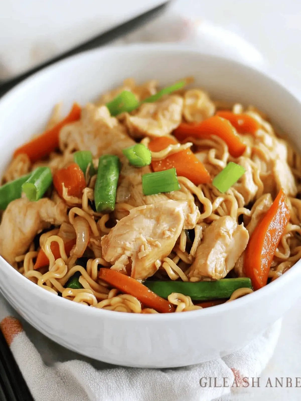 Easy Ramen Stir-Fry with Chicken and Veggies in 30 Minutes 4 Easy Ramen Stir-Fry with Chicken and Veggies