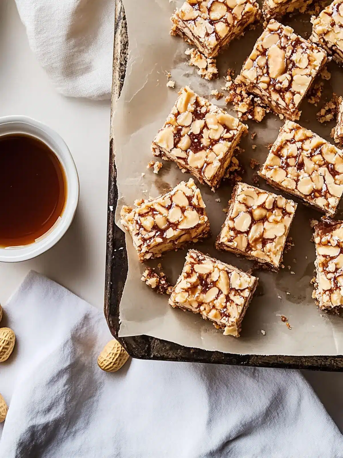Crunchy Peanut Crackle Bars You Can Whip Up in 15 Minutes 4 Peanut Crackle Bars