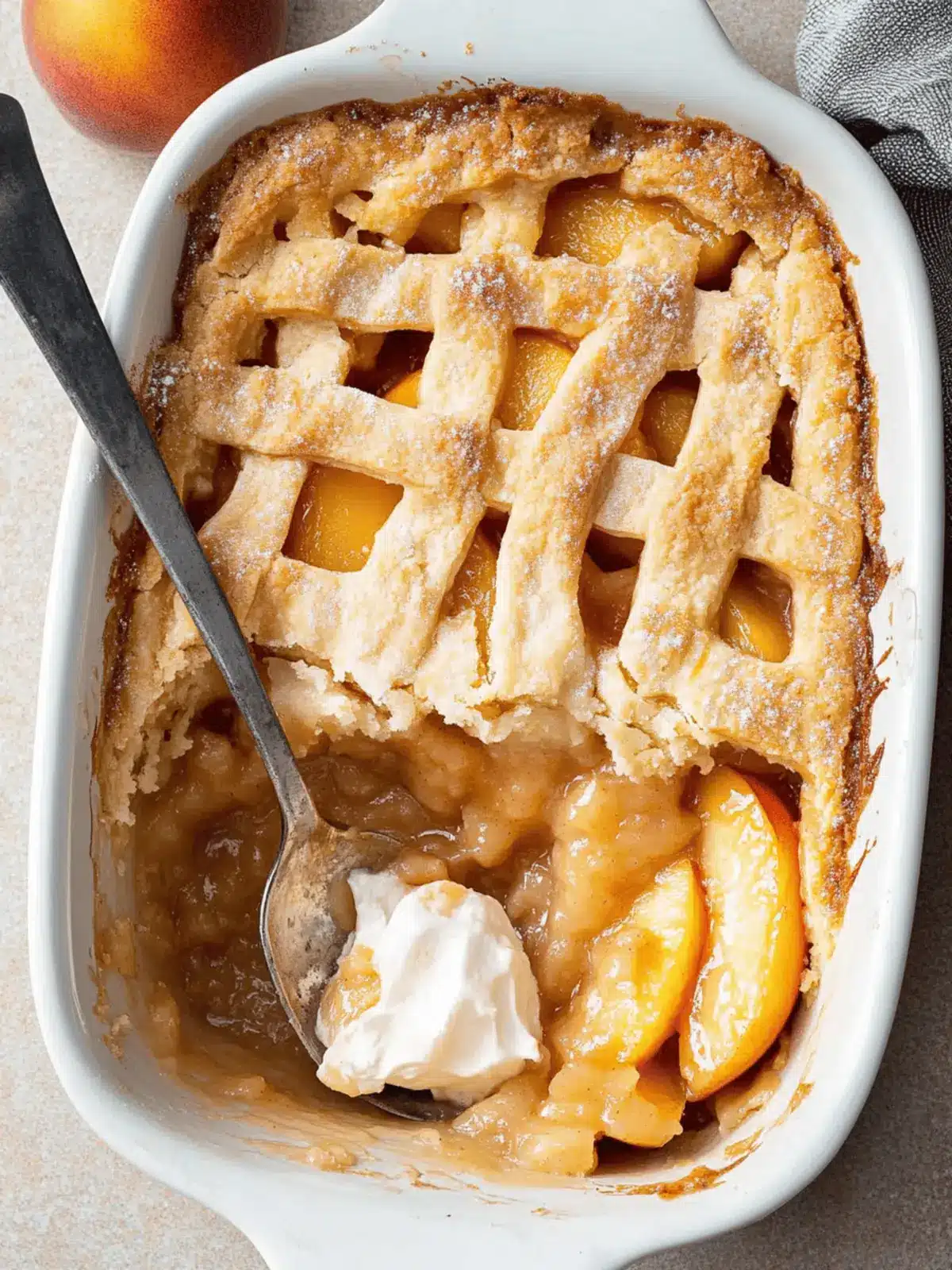 Irresistible Old-Fashioned Southern Peach Cobbler Recipe 4 Old-Fashioned Southern Peach Cobbler