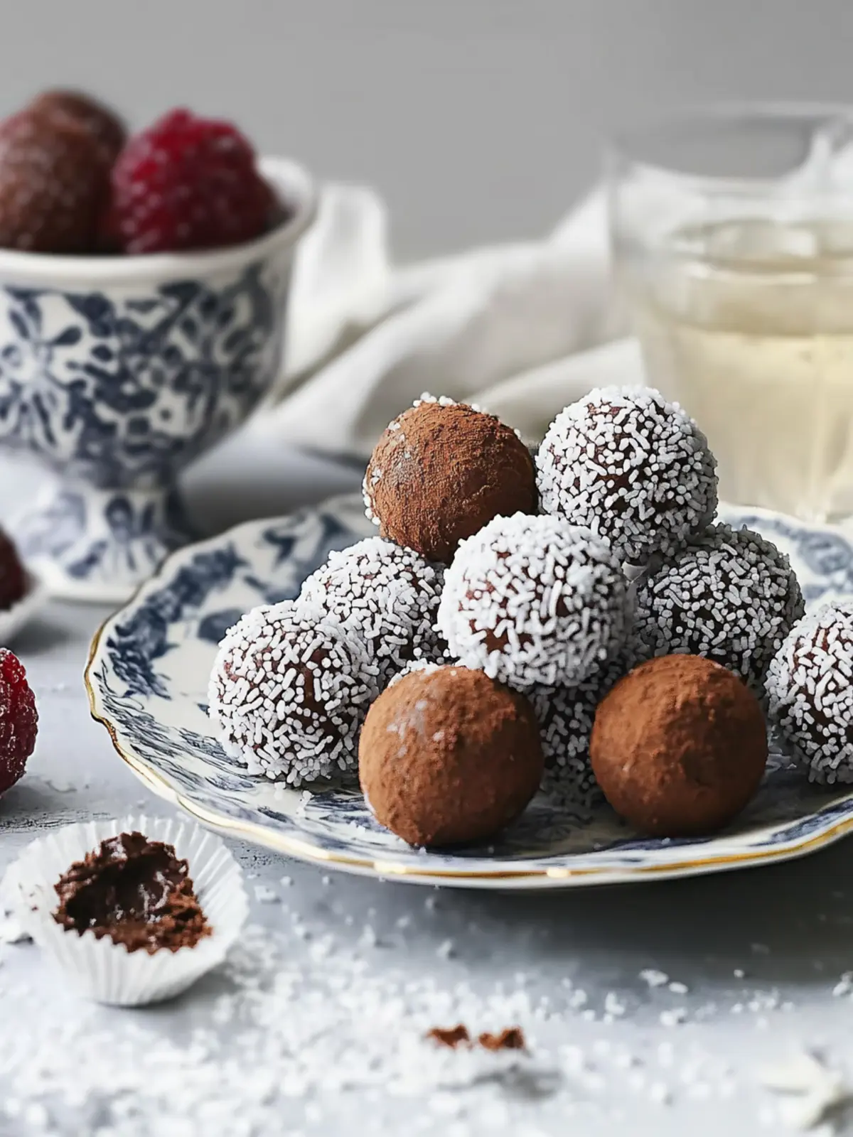 Irresistible No-Bake Rum Balls for Festive Celebrations 2 Rum balls