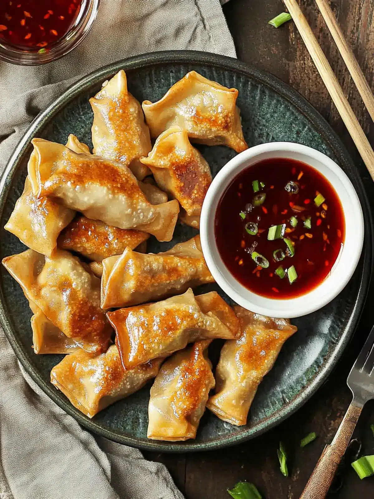 Baked Wontons