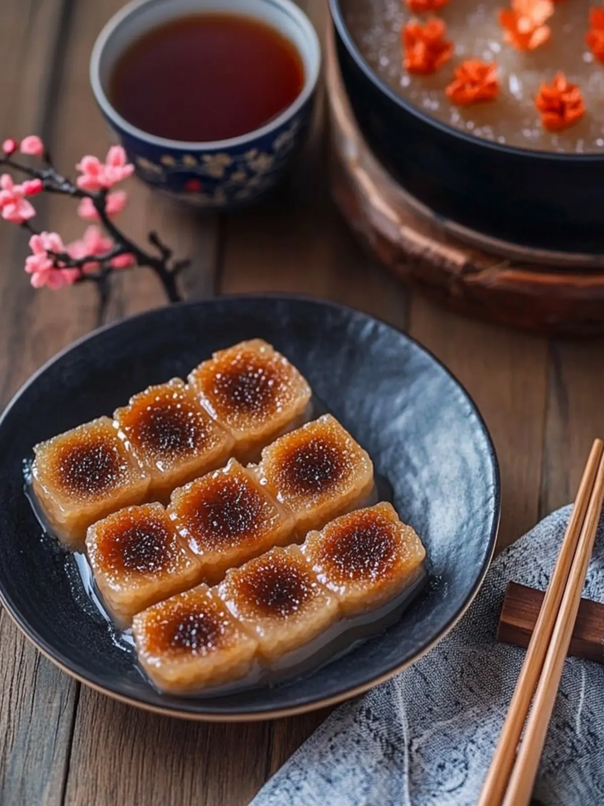 Nian Gao (Chinese New Year Sweet Rice Cake)