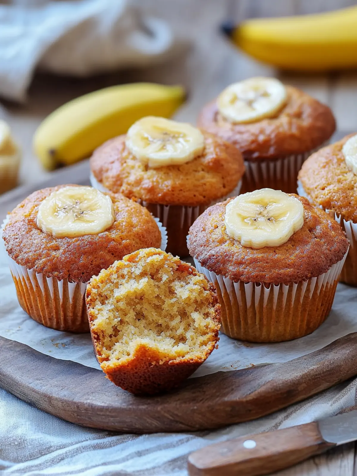 Air Fryer Banana Bread Muffins