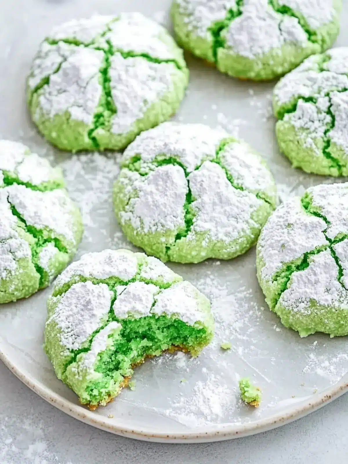 The Best Pandan Crinkle Cookies You'll Ever Make at Home 4 The Best Pandan Crinkle Cookies