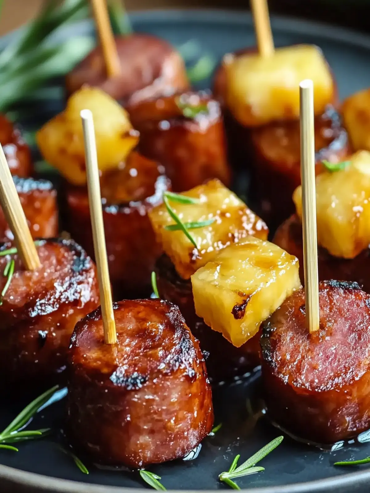 Sweet Savory Glazed Kielbasa Pineapple Bites to Wow Your Guests 3 Sweet Savory Glazed Kielbasa Pineapple Bites