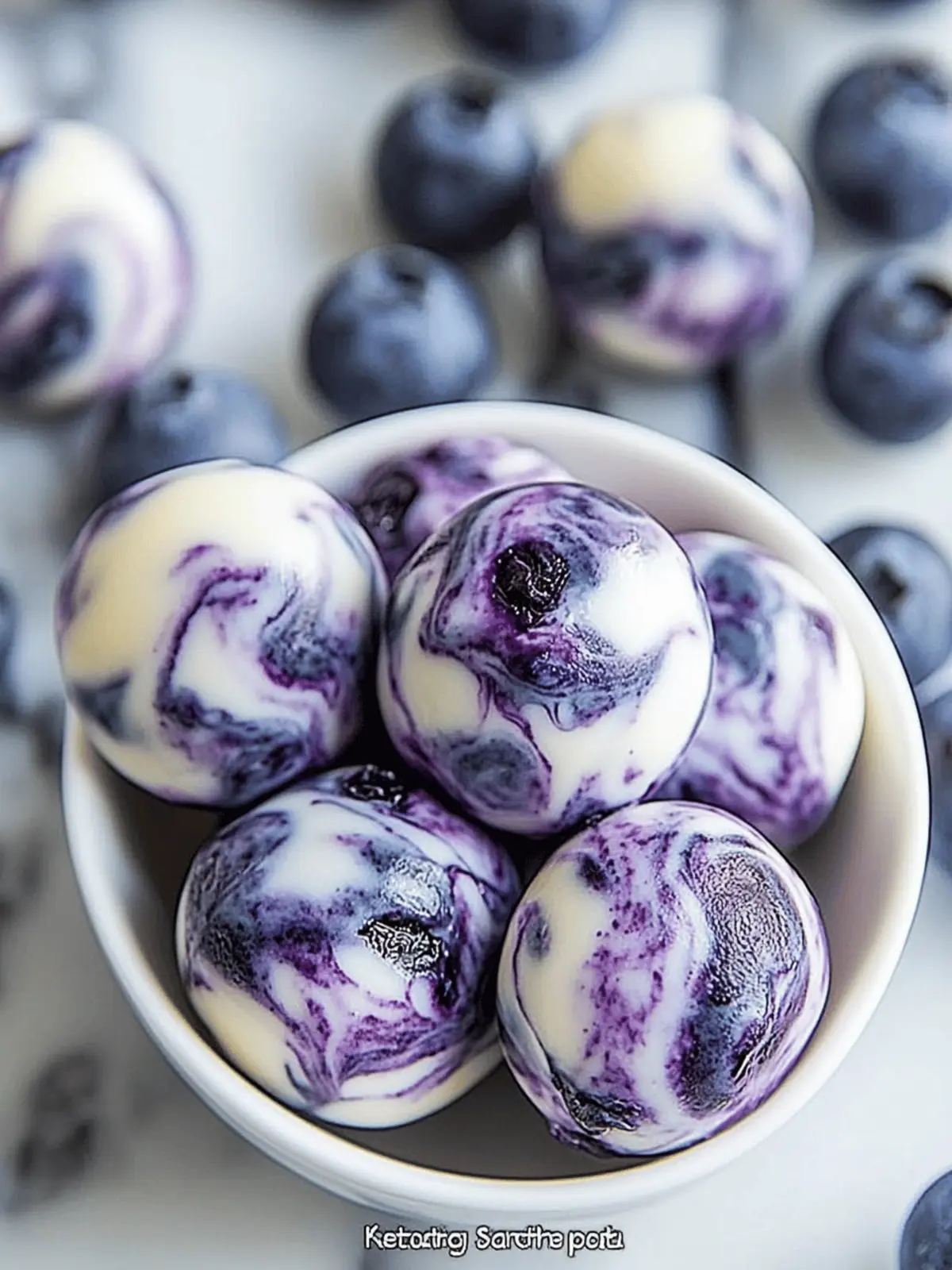 Delicious Blueberry Swirl Yogurt Bites You ll Love Today