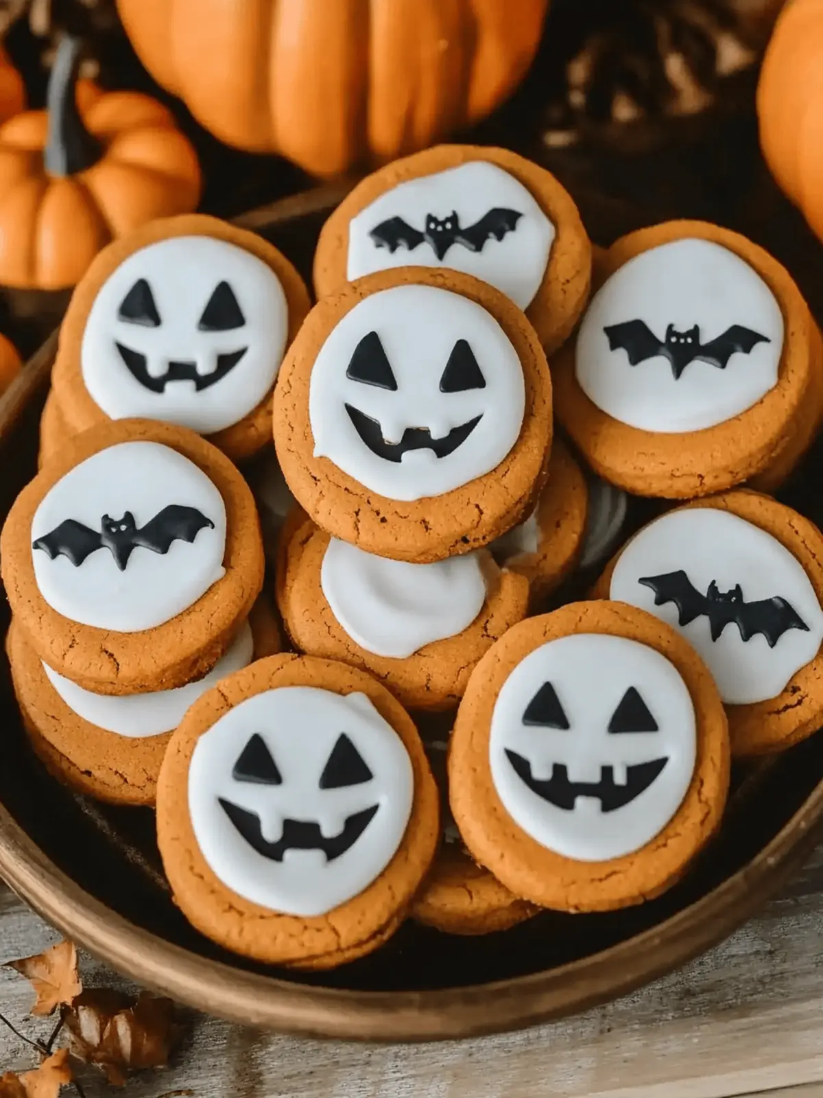 Pumpkin Spiced Halloween Cookies: Sweet, Spooky Delight! 3 Pumpkin Spiced Halloween Cookies: A Sweet and Spooky Treat