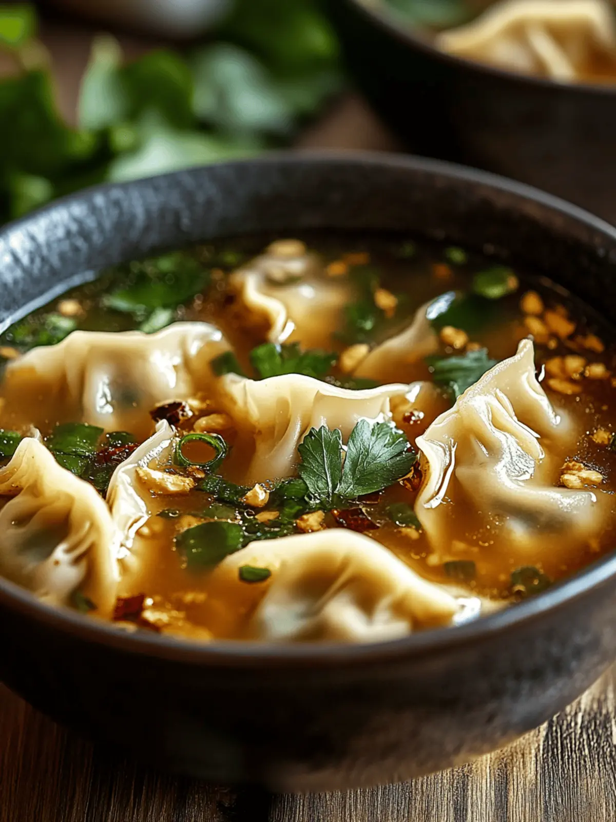 Savory Thai Potsticker Soup: A Cozy Comfort in Every Bite 4 Thai Potsticker Soup