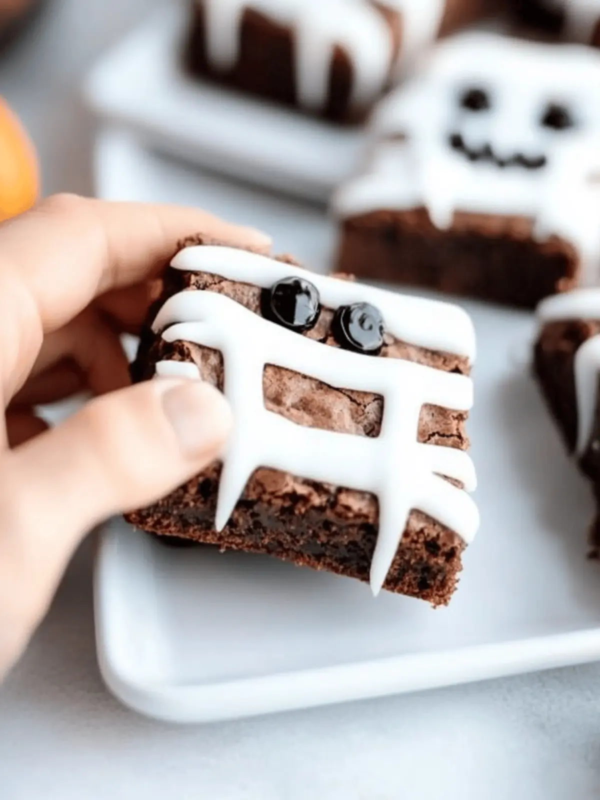 Mummy Halloween Brownies That Will Thrill Your Guests 3 Mummy Halloween Brownies