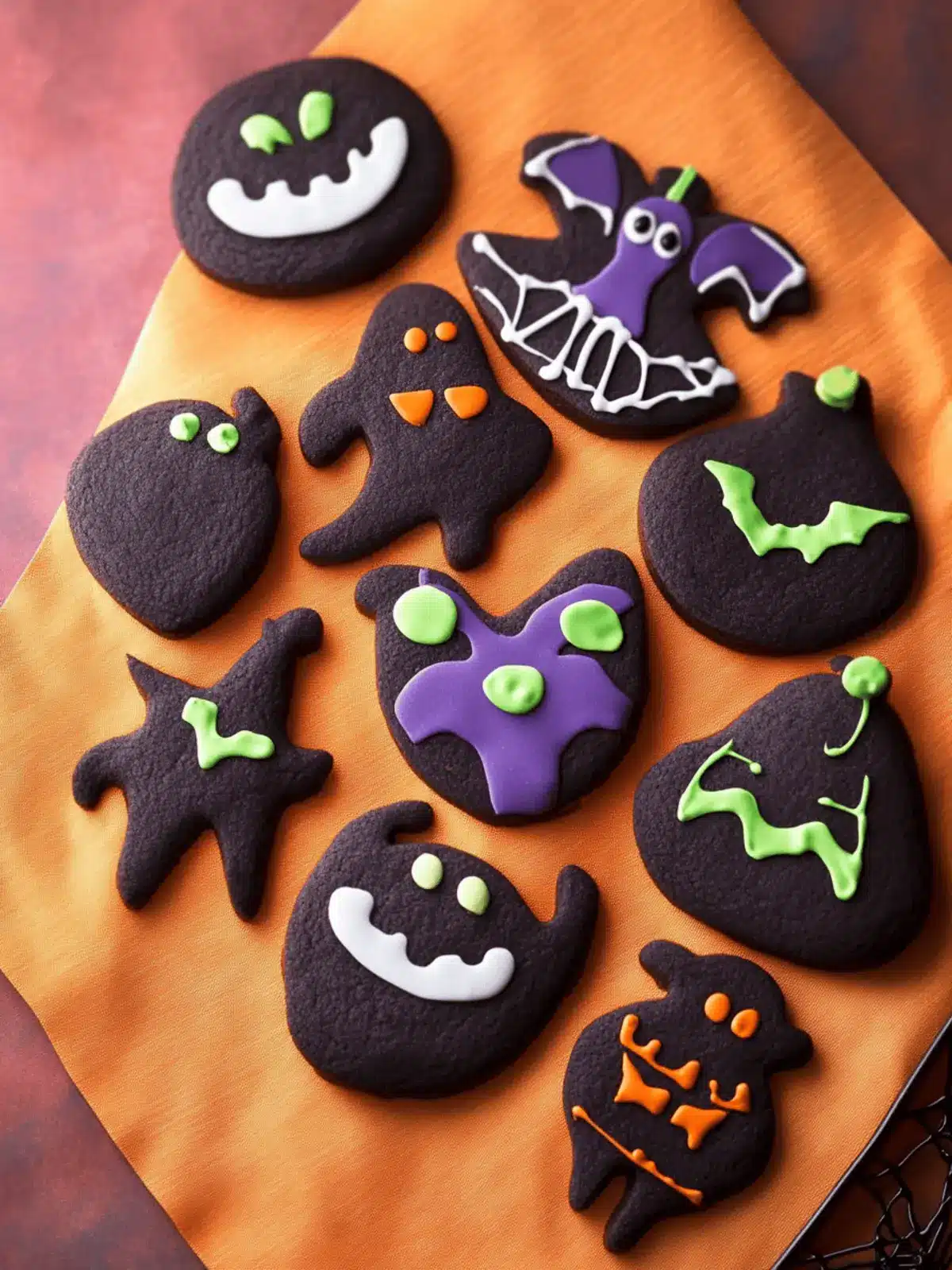 Halloween Decorated Cookies
