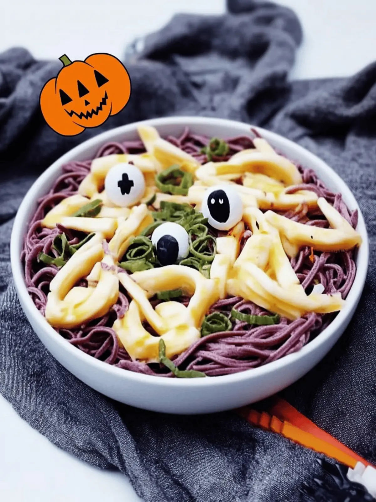 Deliciously Spooky Halloween Noodle Bowl for Family Fun 3 Deliciously Spooky Halloween Noodle Bowl