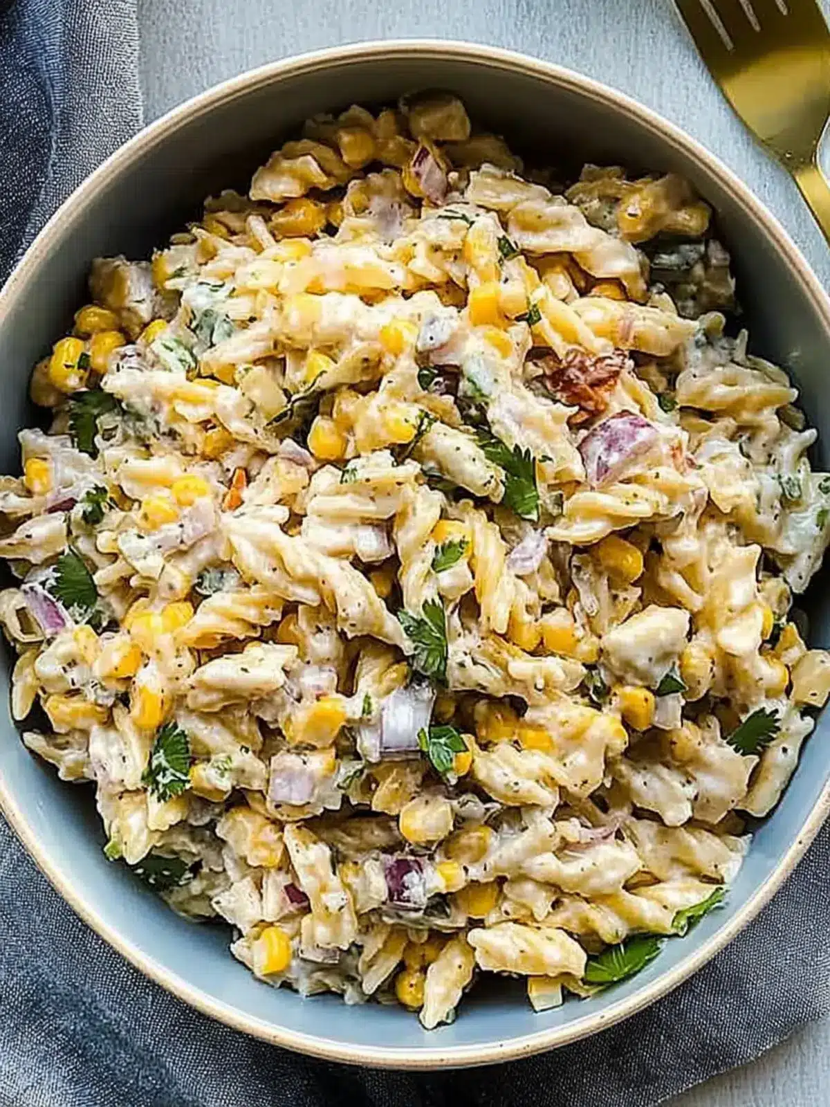 Mexican Street Corn Pasta Salad