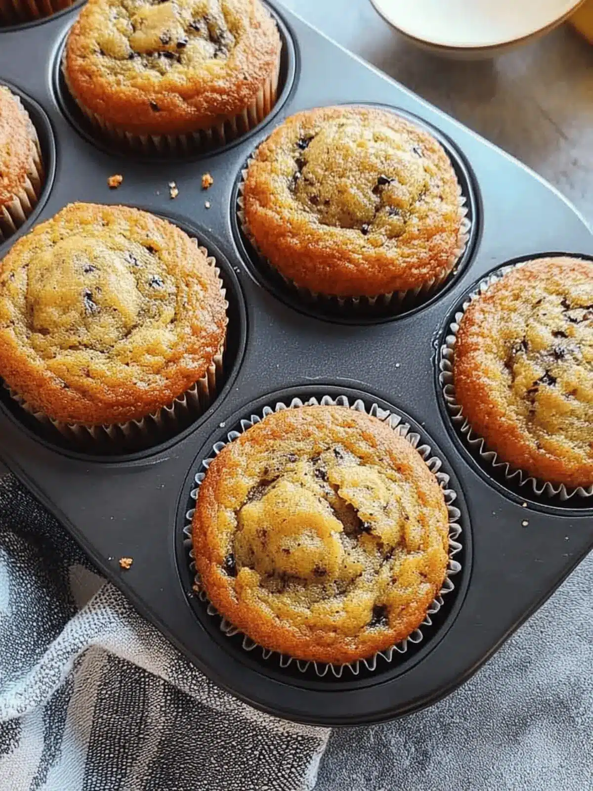 Ripe Plantain Muffins | nenthra pazham muffins