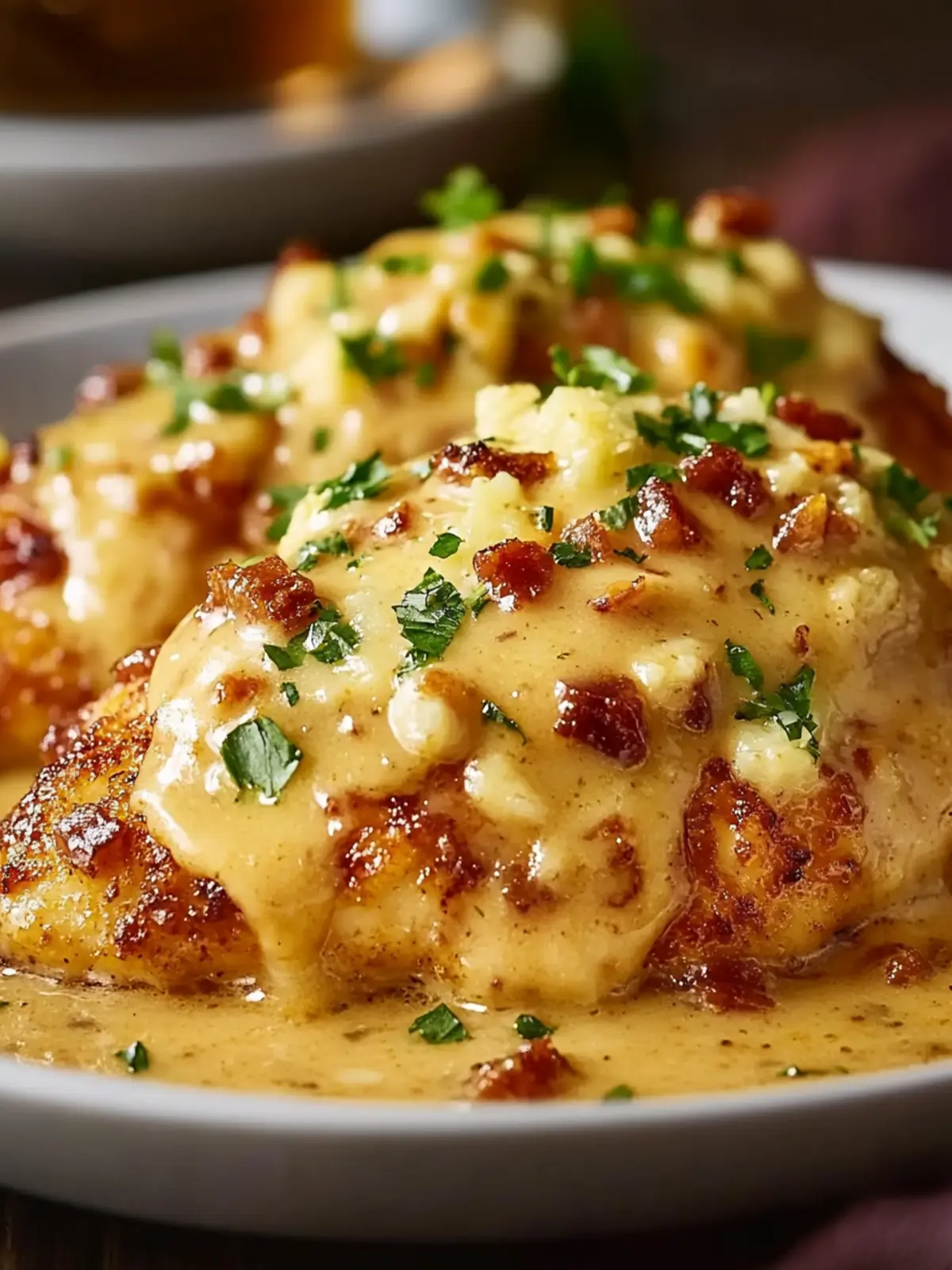 Texas Roadhouse Smothered Chicken With Jack Cheese