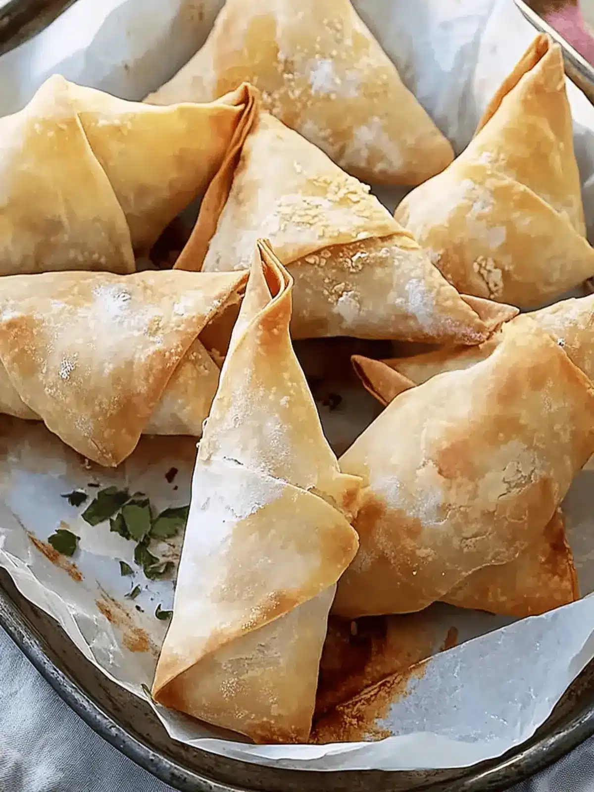 Vegan Samosas: Light, Crispy, and Irresistibly Delicious 4 Vegan samosas