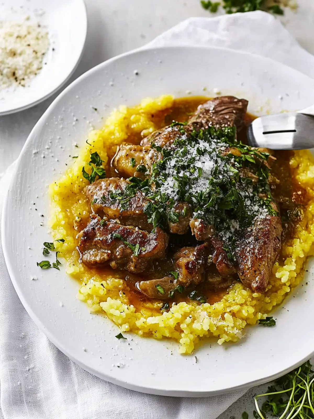 Veal Osso Bucco alla Milanese Gremolata