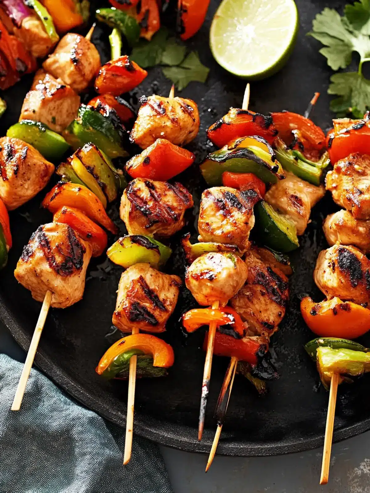 Honey Soy Chicken and Vegetable Skewers for Unforgettable BBQ Nights 4 Honey Soy Chicken And Vegetable Skewers