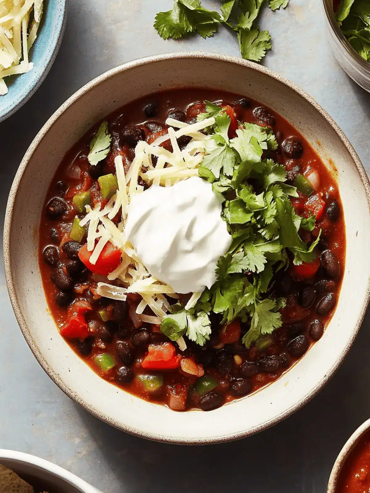 Vegetarian Black Bean Chili