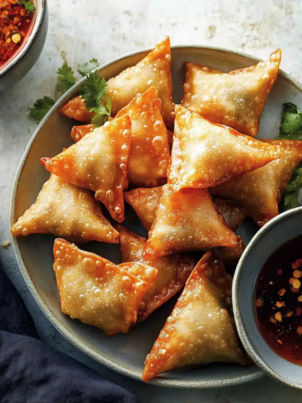 Ginger-Pork Wontons