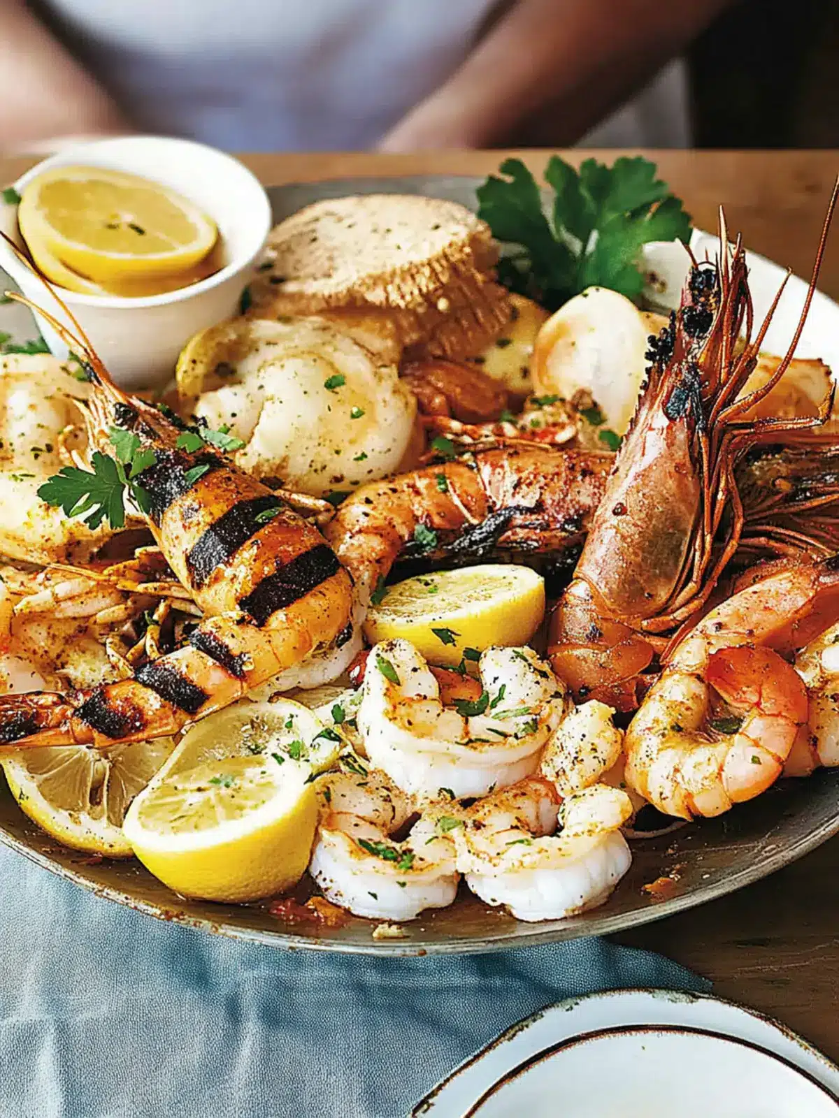 BBQ Seafood with Lemon Garlic Butter: A Taste of Summer Bliss 3 BBQ Seafood with Lemon Garlic Butter