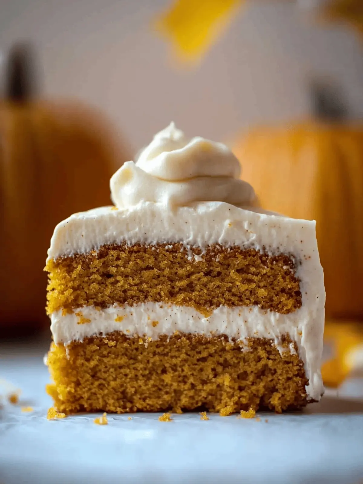 Pumpkin Dream Cake