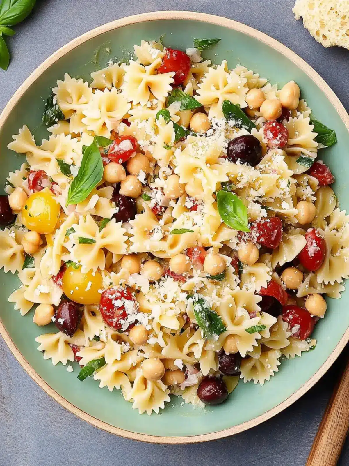 Chickpea Pasta Salad
